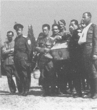 Погребение полковника М. О. Неженцева, апрель 1918
