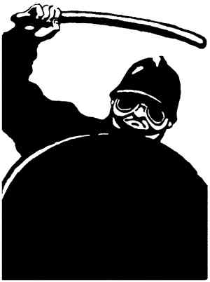 <Un policier> (плакат Парижского мая 1968 г.)