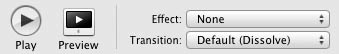 slideshow buttons