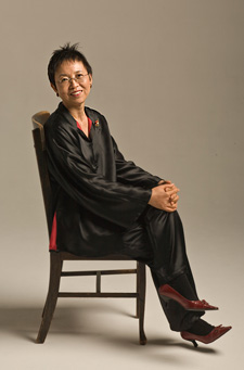 Photo of Hi Kyung Kim seated