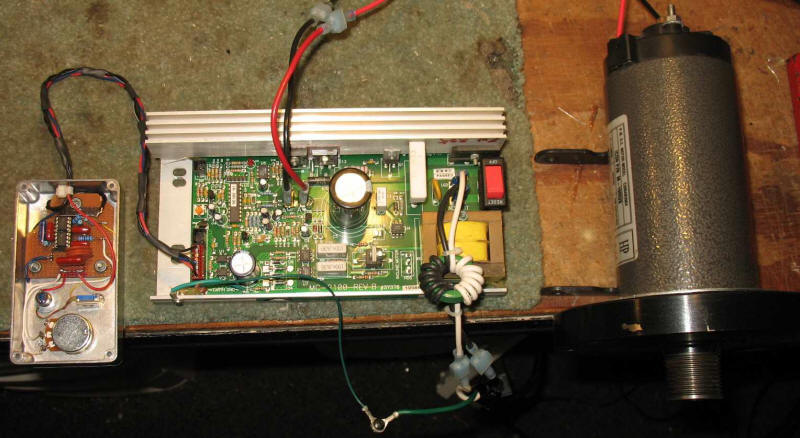 Treadmill Motor Speed control