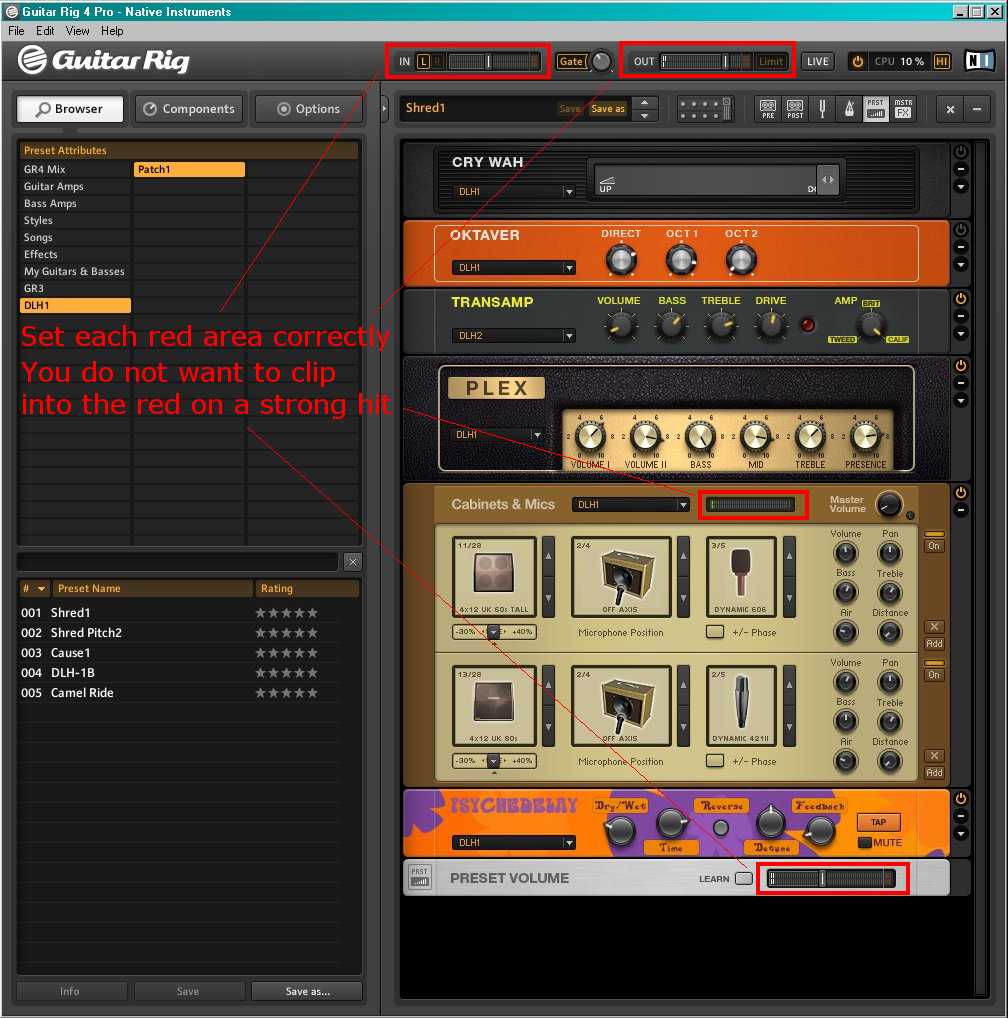 GTR5 midi