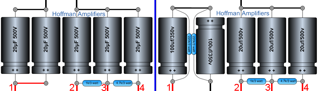 Fender Filter Cap Diagram