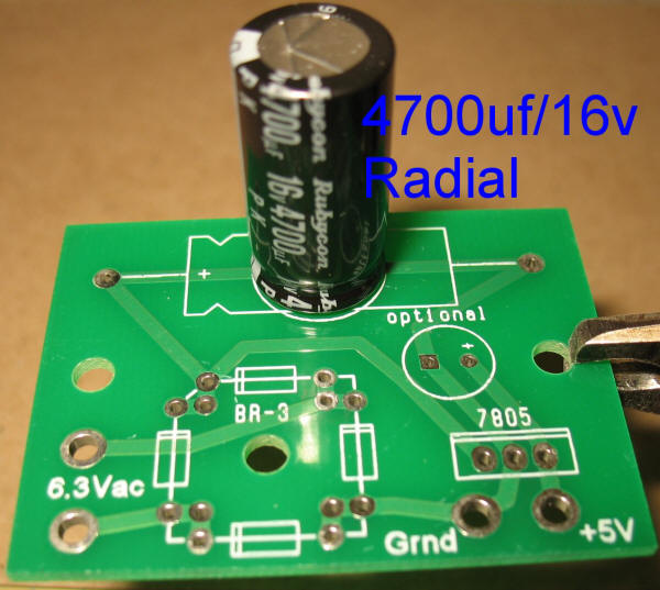 4700uf Radial cap