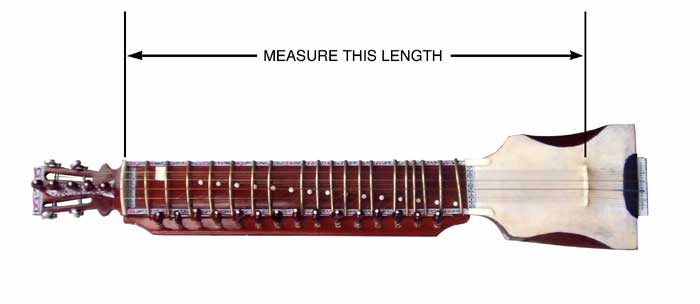 Measure the length of the string