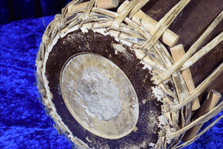  left side of mridangam