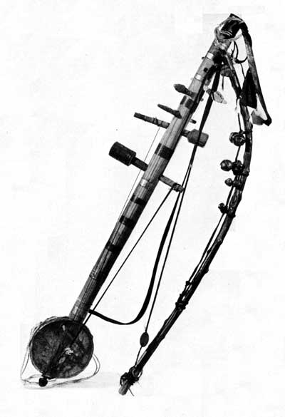 ravanhasta, a folk fiddle of India