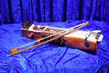 Sarangi with bow
