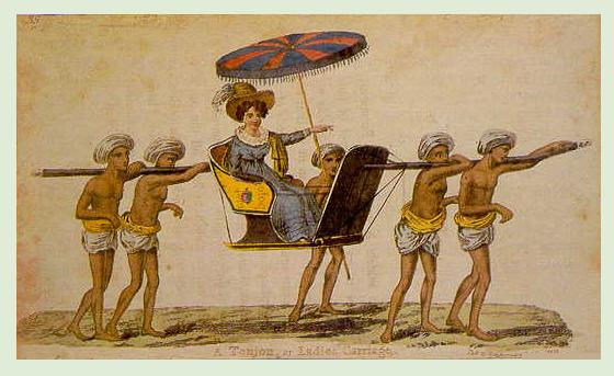 British memsahib in India