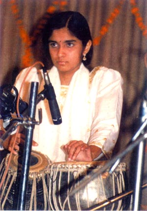 Hetal Mehta on Tabla