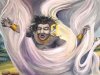 Sri Krishna killing Trinavarta