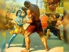 Sri Krishna killing wrestlers