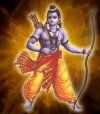 Sri Rama fighting
