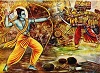 Sri Rama killing Ravana