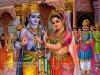 Sri Rama marrying Devi Sita