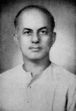 A young Ramashreya Jha 