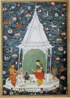 Bhairavi Ragamala painting