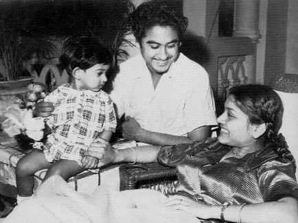 With little Amit Kumar and Ruma Devi