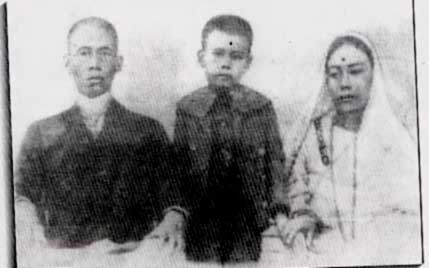 SD Burman with Parents