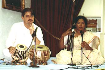 David and Chandrakantha Courtney in Midland