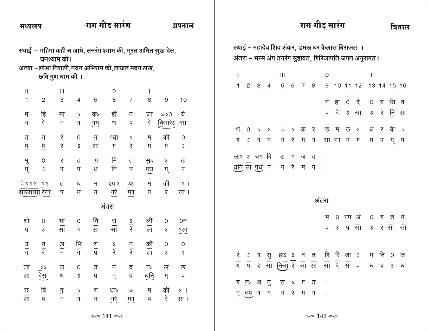 Sample Page of Acharya Tanarang Ki Bandishen Vol 1