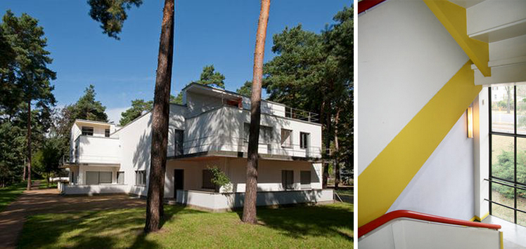 Баухаус в Дессау: дома преподавателей Баухаус в Дессау: дома преподавателей