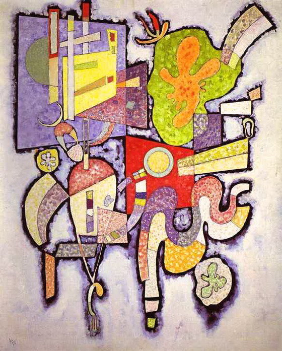 Василий Кандинский. Живопись. Сложное-простое. 1939 год Василий Кандинский. Живопись. Сложное-простое. 1939 год
