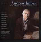 CD Cover: Tribute to Andrew Imbrie