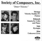 CD Cover: Society of Composers, Inc.: “Inner Visions” Capstone Records, CPS-8670